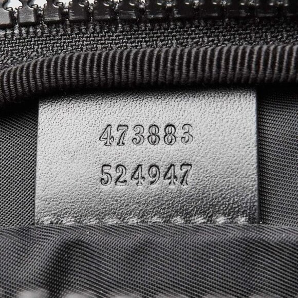 Gucci Black Nylon Butterfly L'Aveugle Par Amour Zip Pouch - Picture 5 of 10